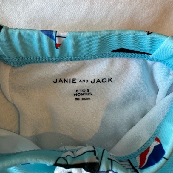 Janie & Jack Baby Rash Guard Set *NWOT - Picture 3 of 4